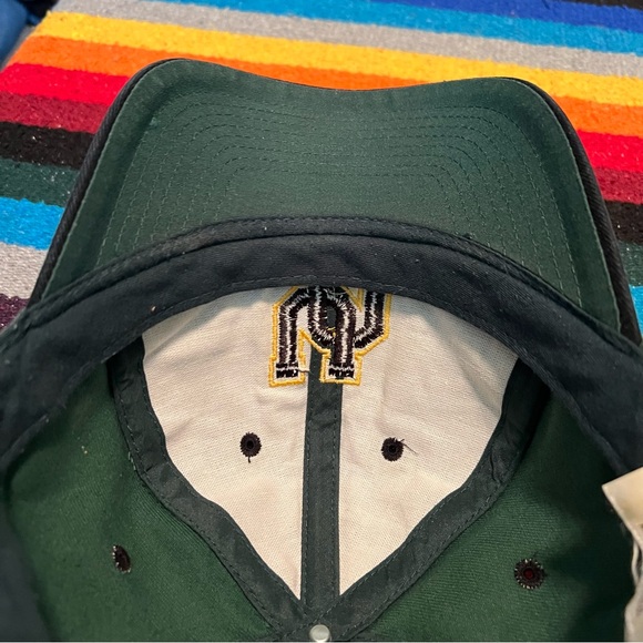 Vintage Oregon ducks Adjustable Hat interlocking UO hand washed - Picture 15 of 16